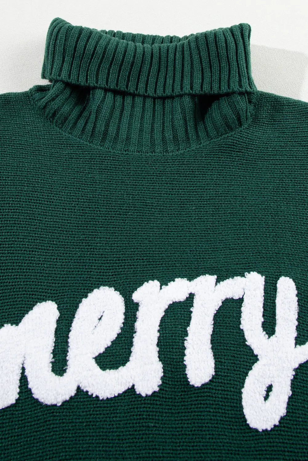 Christmas Stylish High Neck Sweater
