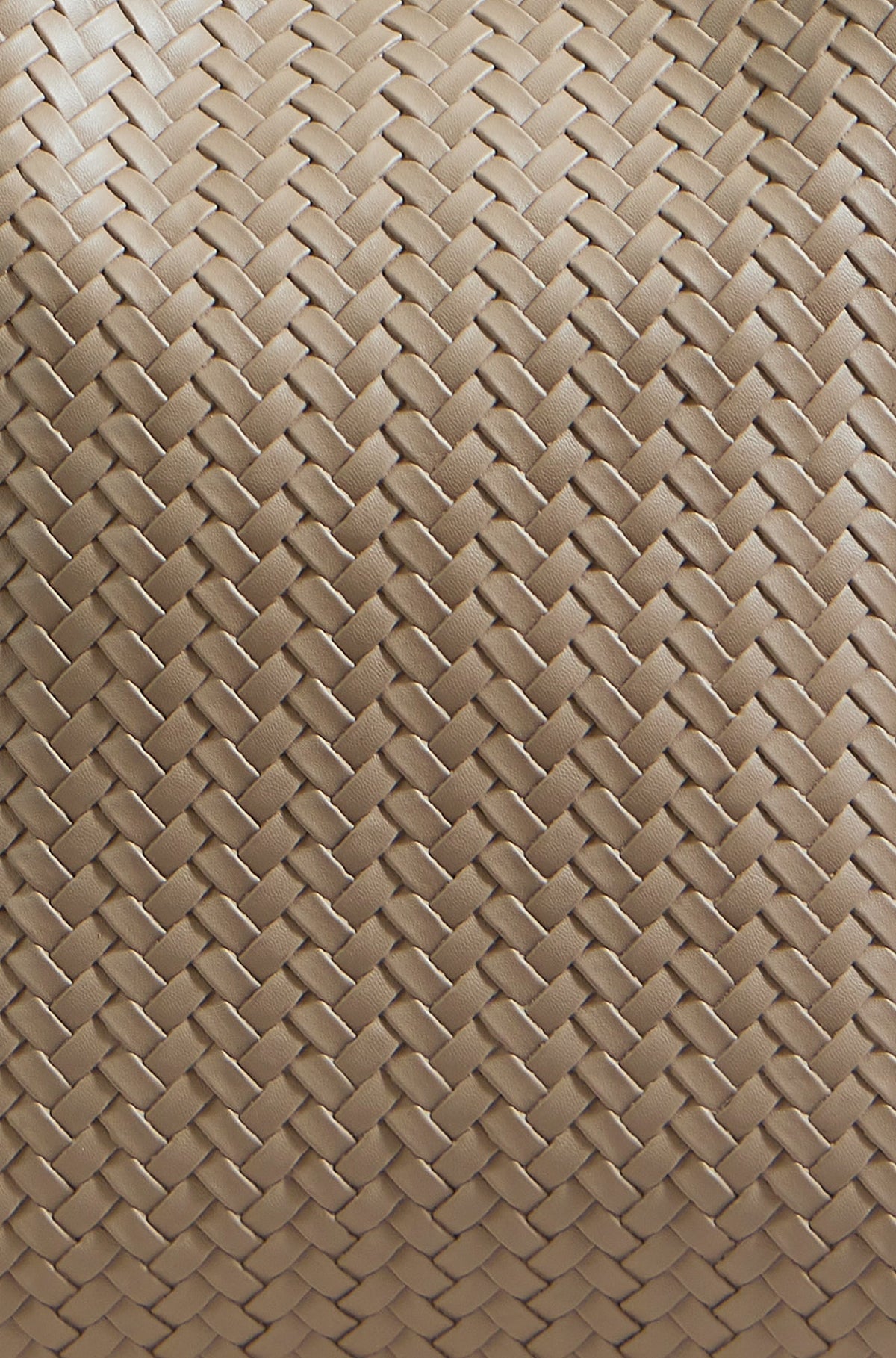 Stone Woven Shoulder Bag with Detachable Purse