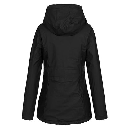 Women’s Fleece-Lined Hooded Winter Outdoor Sports Jacket