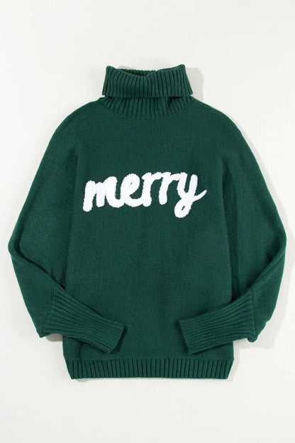 Christmas Stylish High Neck Sweater