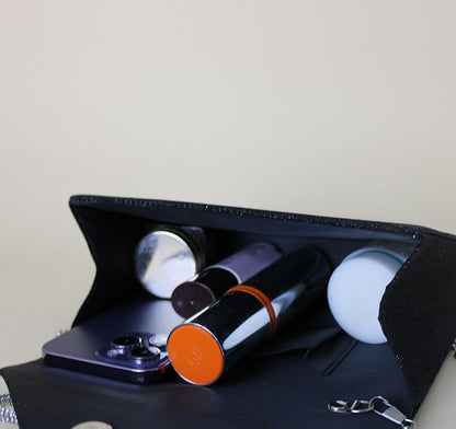 Crystal Bow Evening Clutch Bag