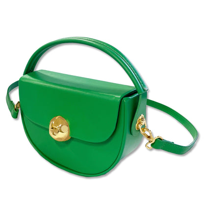 Half Moon Crossbody Bag – Emerald Green