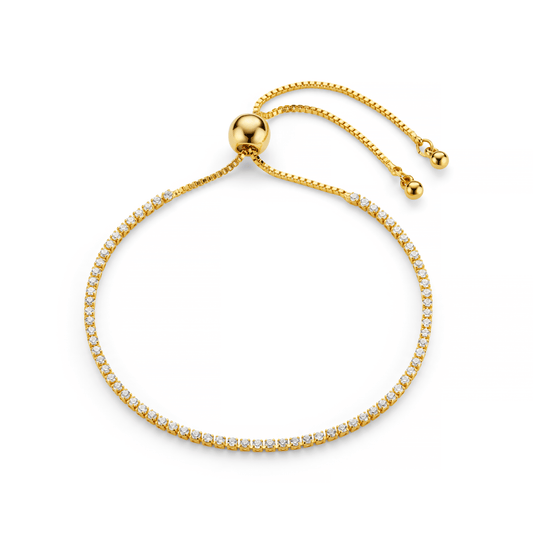 Orelia London Fine Crystal Tennis Slider Bracelet