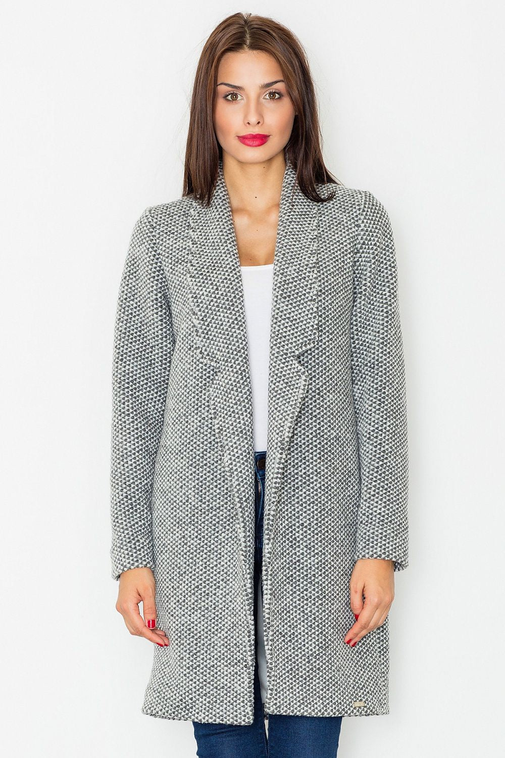 Classic Wool Blend Longline Coat