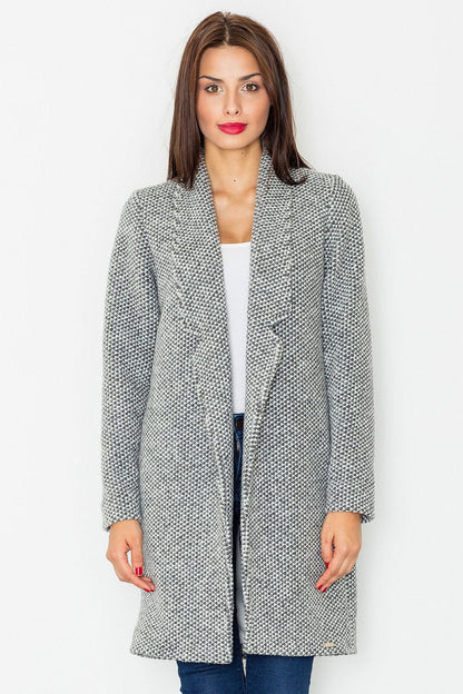 Classic Wool Blend Longline Coat