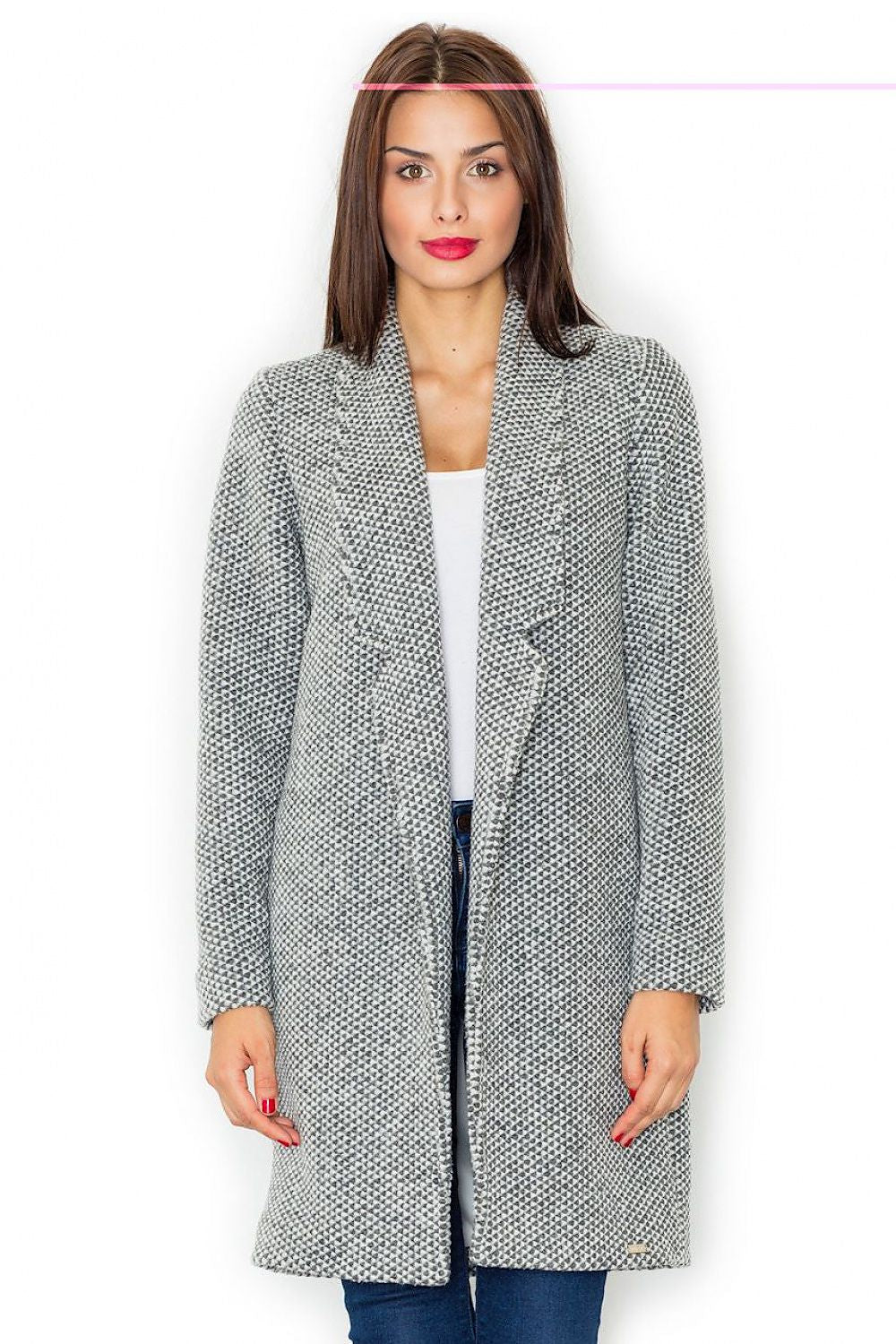 Classic Wool Blend Longline Coat