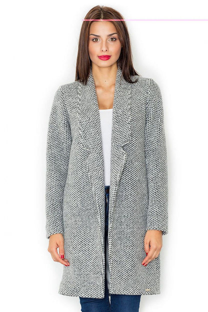 Classic Wool Blend Longline Coat