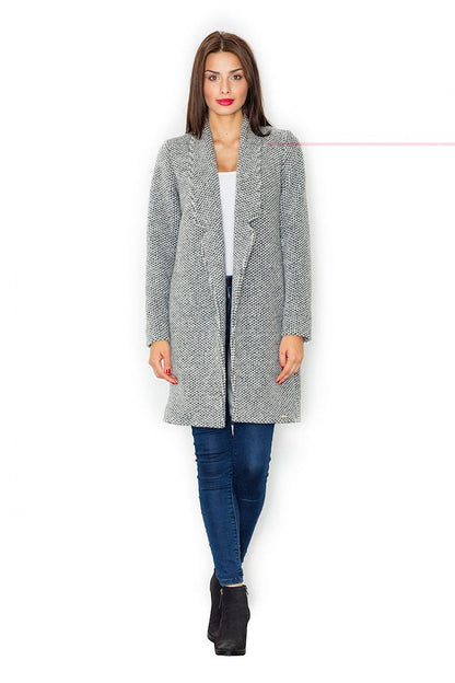 Classic Wool Blend Longline Coat