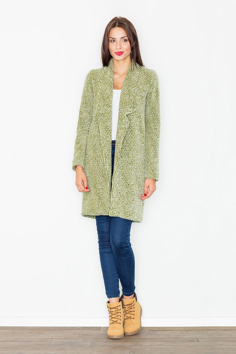 Classic Wool Blend Longline Coat