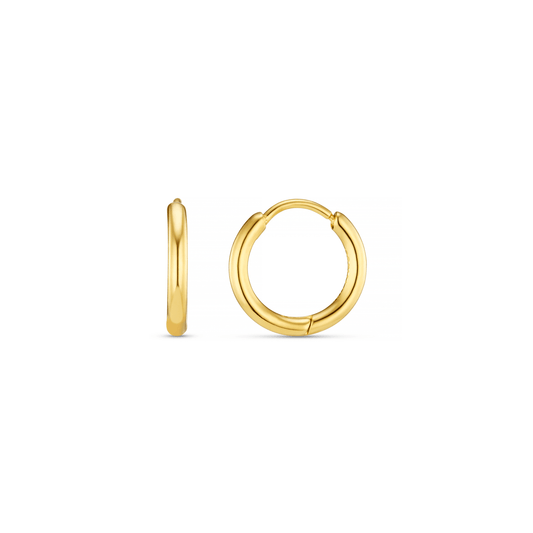 Orelia London LUXE Huggie Hoop Earrings - Gold