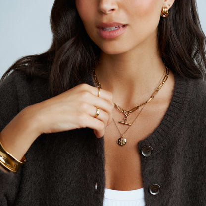 LUXE Starburst Locket Necklace by Orelia London