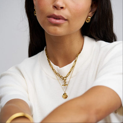 LUXE Starburst Locket Necklace by Orelia London