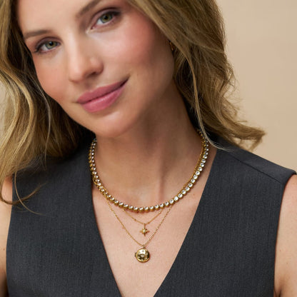 LUXE Starburst Locket Necklace by Orelia London