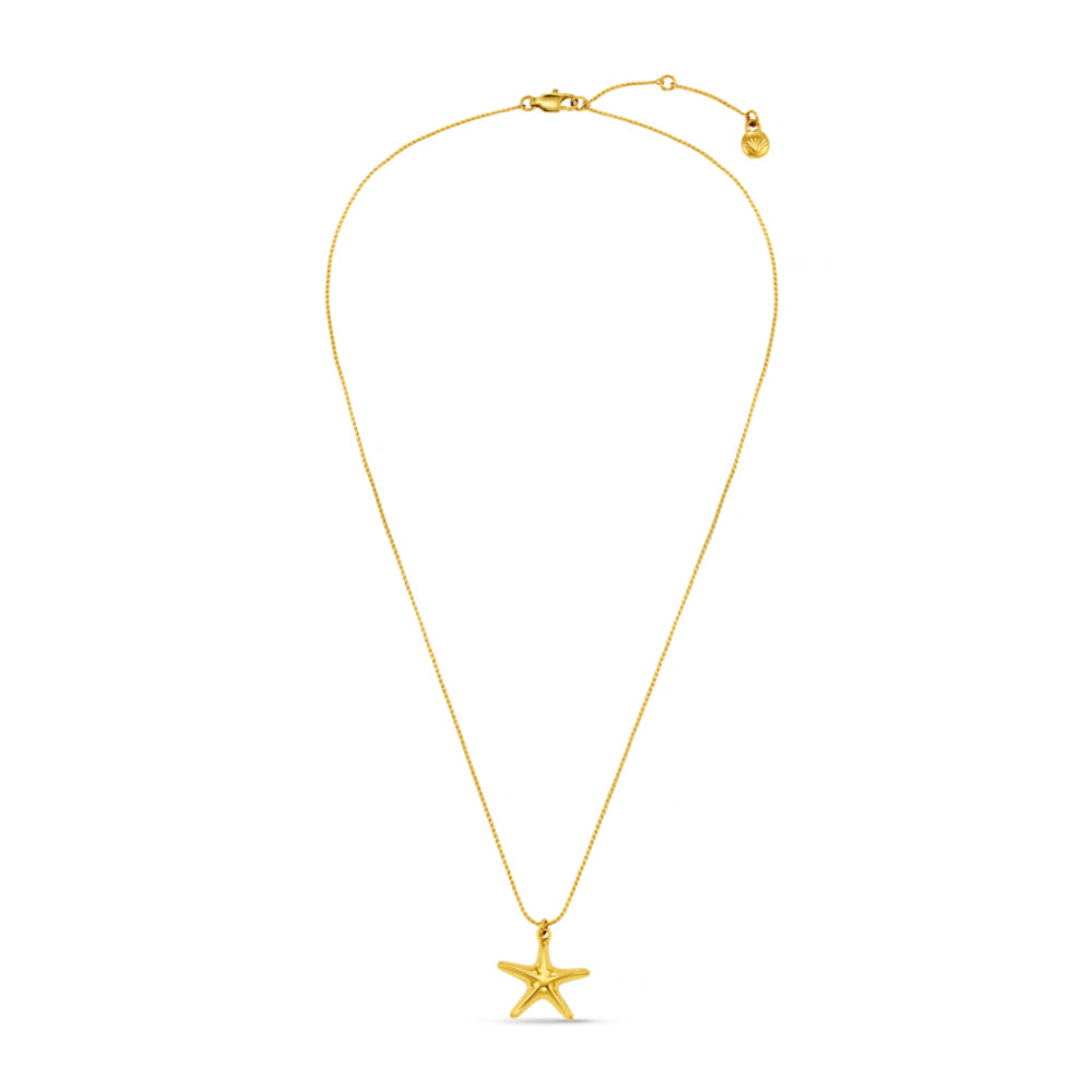 LUXE Starfish Charm Necklace by Orelia London