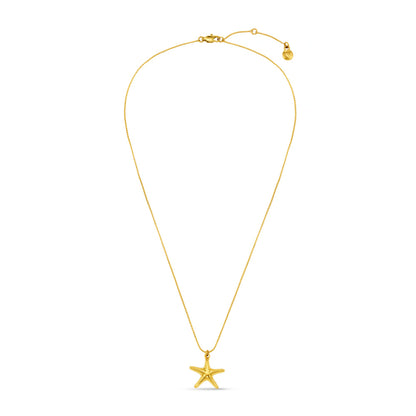 LUXE Starfish Charm Necklace by Orelia London