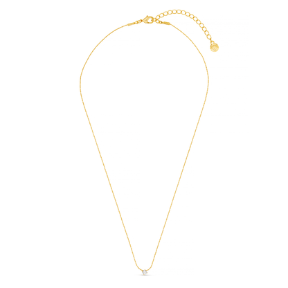 Fine Crystal Collar Necklace Gold by Orelia London