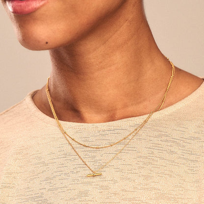 Orelia London Satellite Chain Necklace - Short