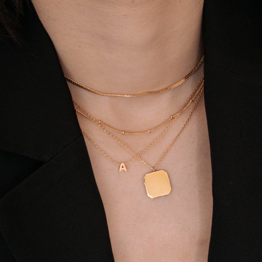 Orelia London Satellite Chain Necklace - Short