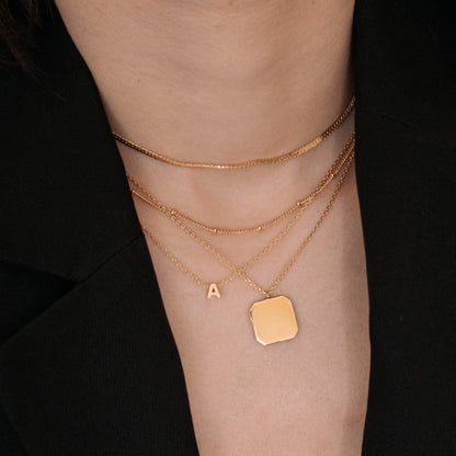 Orelia London Satellite Chain Necklace - Short