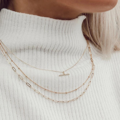 Orelia London Satellite Chain Necklace - Short