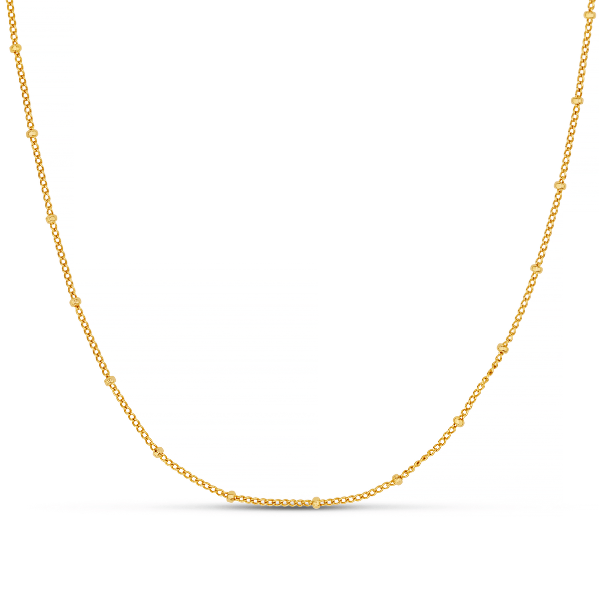 Orelia London Satellite Chain Necklace - Short