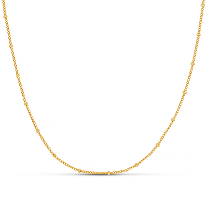 Orelia London Satellite Chain Necklace - Short