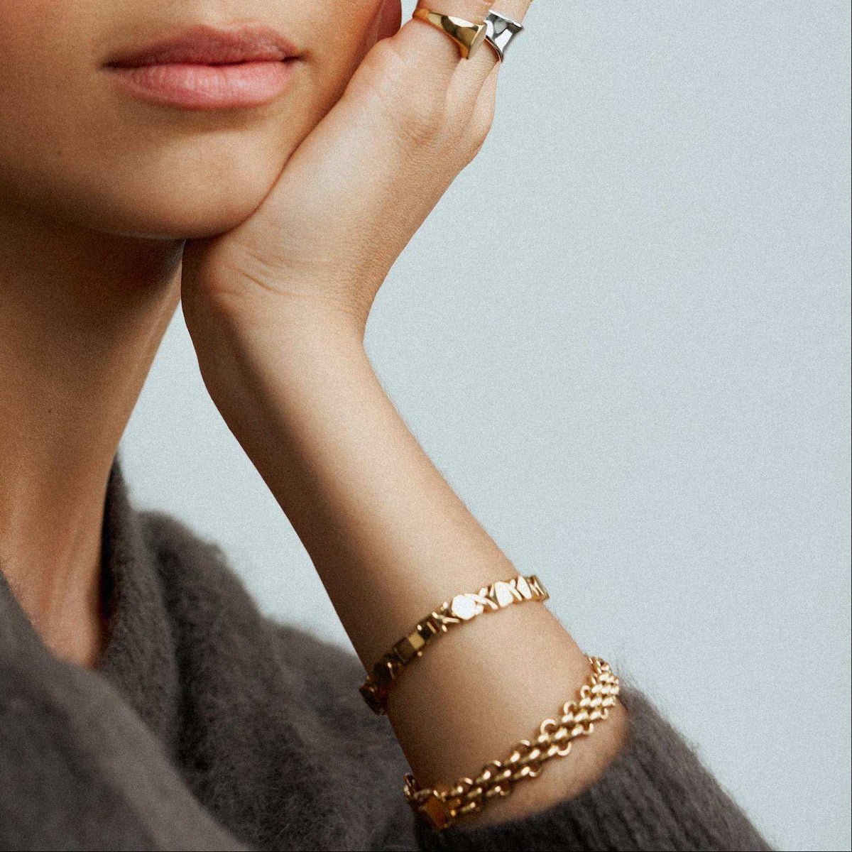 Orelia London LUXE Watch Chain Bracelet