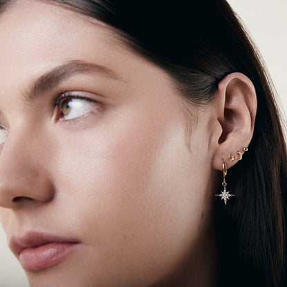 Orelia London Celestial Stud Pack Ear Party - Gold