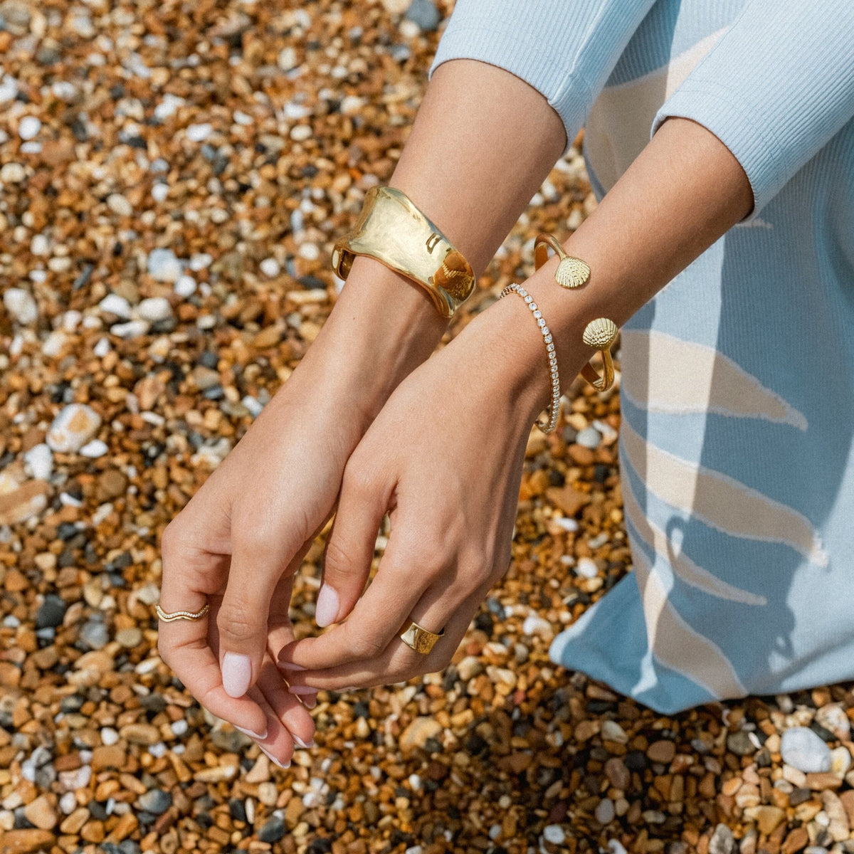 Orelia London Crystal Tennis Bracelet